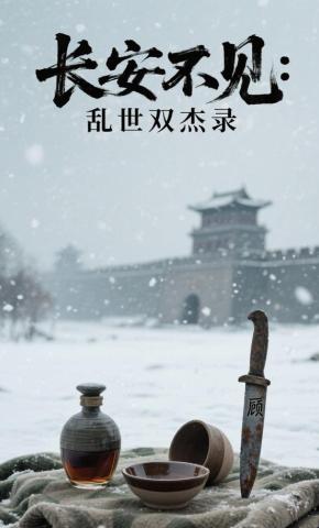 短剧《长安不见：乱世双杰录》海报
