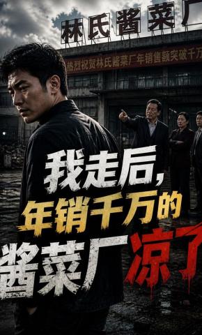 短剧《我走后，年销千万的酱菜厂凉了！》海报