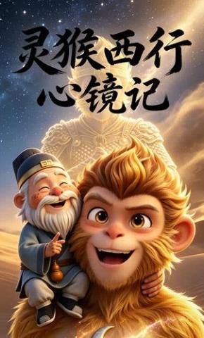 短剧《灵猴西行心镜记》海报