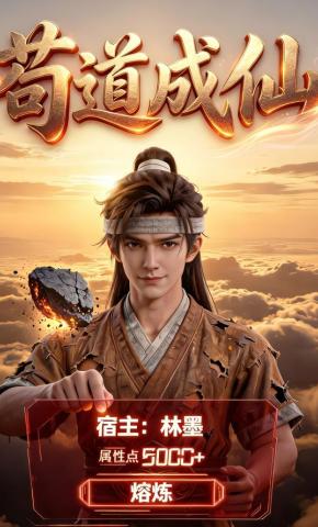 短剧《苟道成仙》海报