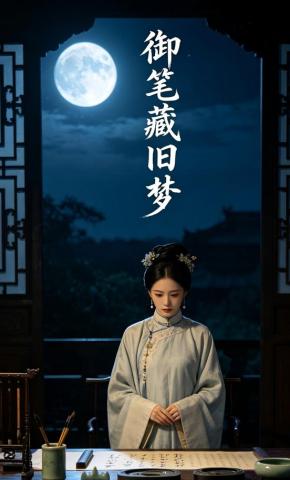 短剧《御笔藏旧梦》海报
