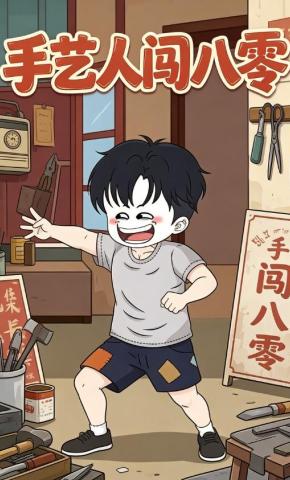 短剧《手艺人闯八零》海报