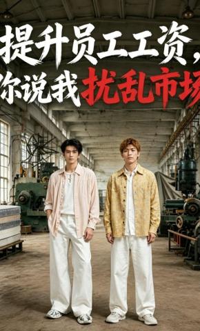 短剧《提升员工工资，你说我扰乱市场！》海报
