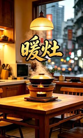 短剧《暖灶》海报