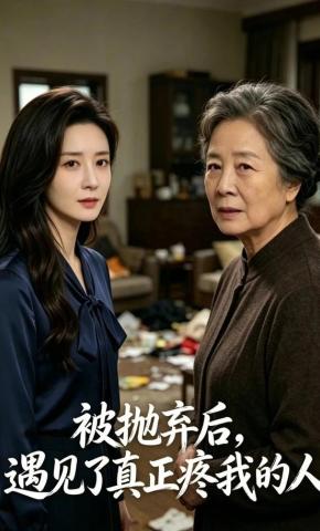 短剧《被抛弃后，遇见了真正疼我的人》海报