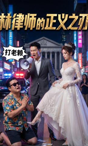 短剧《林律师的正义之刃》海报