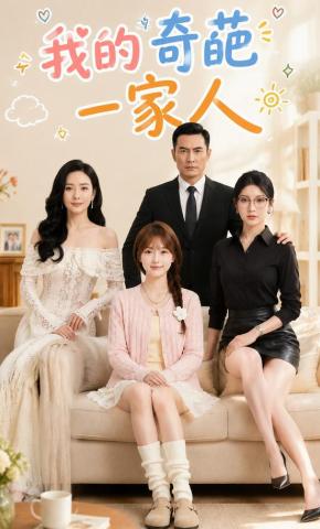 短剧《我的奇葩一家人》海报