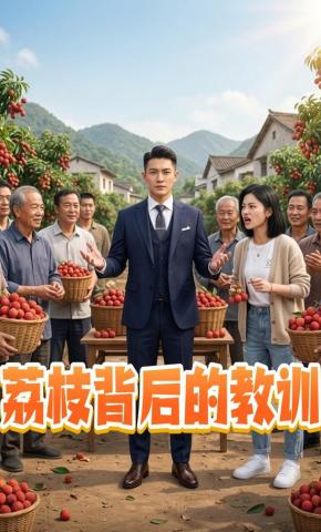 短剧《荔枝背后的教训》海报