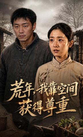 短剧《荒年，我靠空间获得尊重》海报