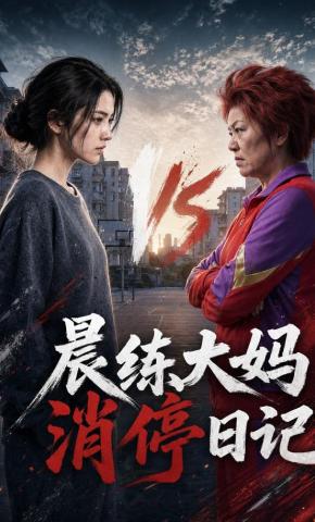 短剧《晨练大妈消停日记》海报