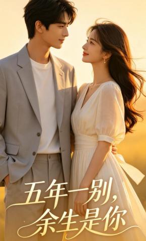 短剧《五年一别，余生是你》海报