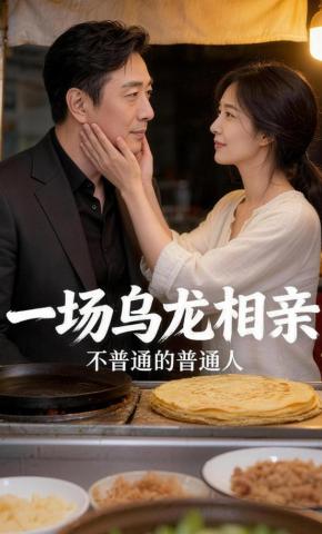 短剧《一场乌龙相亲，不普通的普通人》海报