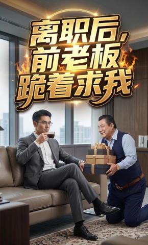 短剧《离职后，前老板跪着求我》海报