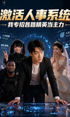 短剧《激活人事系统，我专招各路精英当主力》海报