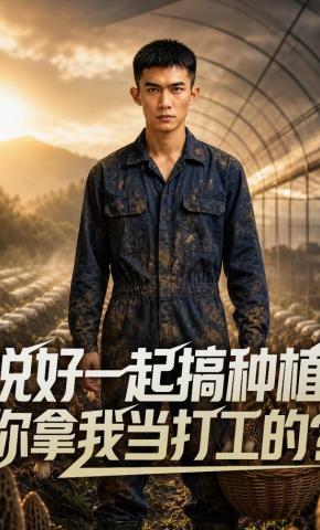 短剧《说好一起搞种植，你拿我当打工的？》海报