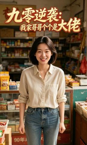 短剧《九零逆袭：我家哥哥个个是大佬》海报