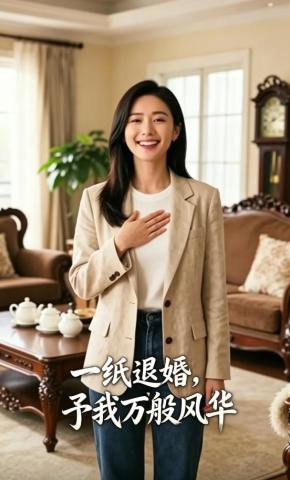 短剧《一纸退婚，予我万般风华》海报