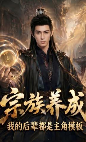 短剧《宗族养成：我的后辈全是主角模版》海报