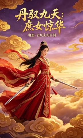 短剧《丹驭九天：庶女惊华》海报
