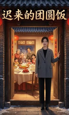短剧《迟来的团圆饭》海报