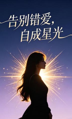 短剧《告别错爱，自成星光》海报