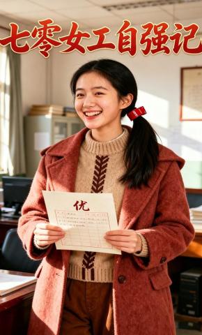 短剧《七零女工自强记》海报
