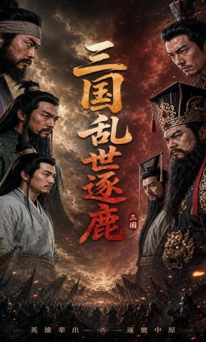 短剧《三国：乱世逐鹿》海报
