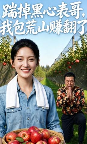 短剧《踹掉黑心表哥，我包荒山赚翻了》海报