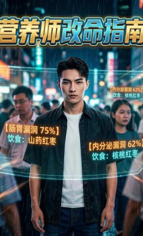 短剧《营养师改命指南》海报
