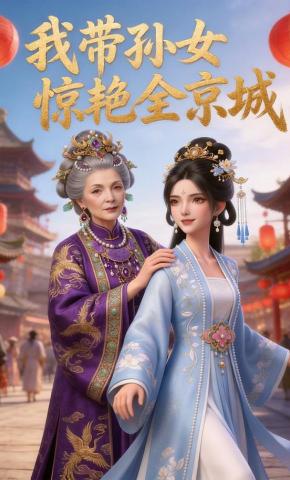 短剧《我带孙女惊艳全京城》海报