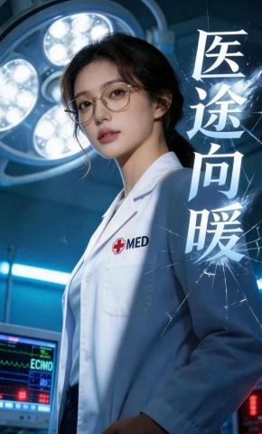短剧《医途向暖》海报