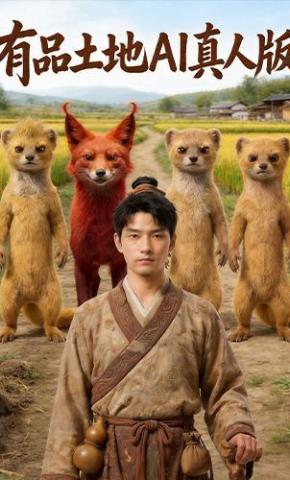 短剧《有品土地AI真人版》海报