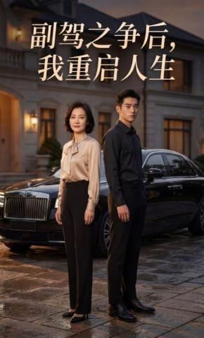 短剧《副驾之争后，我重启人生》海报
