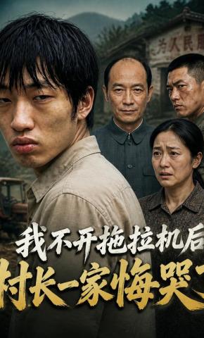 短剧《我不开拖拉机后，村长一家悔哭了》海报
