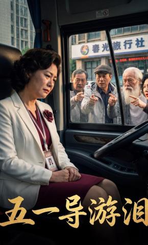 短剧《五一导游泪》海报