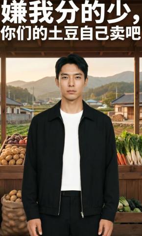 短剧《嫌我分的少，你们的土豆自己卖吧》海报