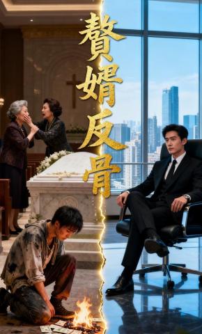短剧《赘婿反骨》海报