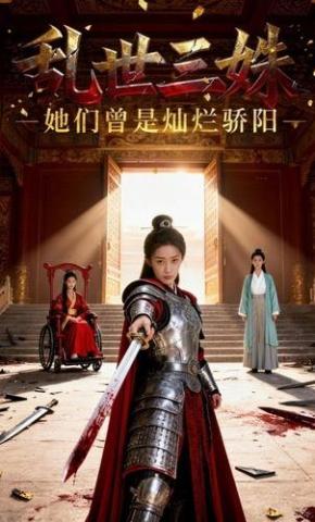 短剧《乱世三姝：她们曾是灿烂骄阳》海报