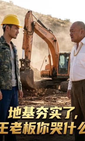 短剧《地基夯实了王老板你哭什么》海报