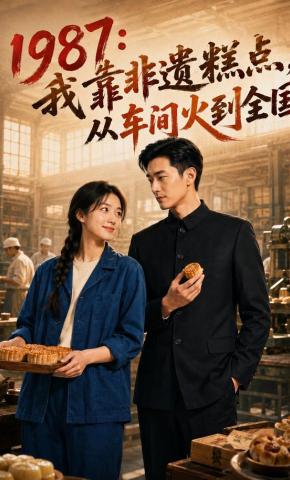 短剧《1987：我靠非遗糕点，从车间火到全国》海报