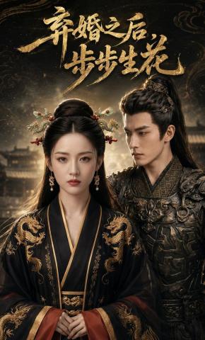 短剧《弃婚之后，步步生花》海报