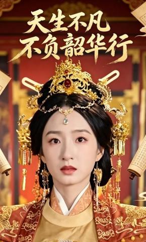 短剧《天生不凡不负韶华行》海报