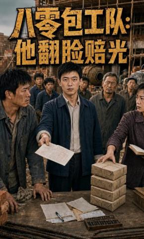短剧《八零包工队：他翻脸赔光》海报