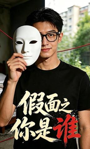 短剧《假面之你是谁》海报