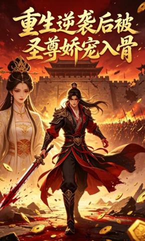 短剧《重生逆袭后被圣尊娇宠入骨》海报