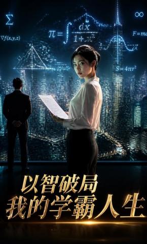 短剧《以智破局：我的学霸人生》海报