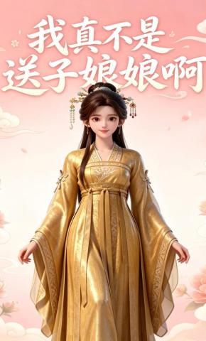 短剧《我真不是送子娘娘啊》海报