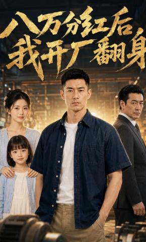 短剧《八万分红后，我开厂翻身》海报