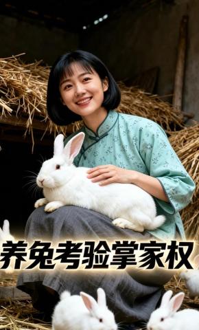 短剧《养兔考验掌家权》海报
