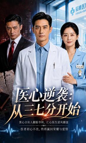 短剧《医心逆袭：从三七分开始》海报